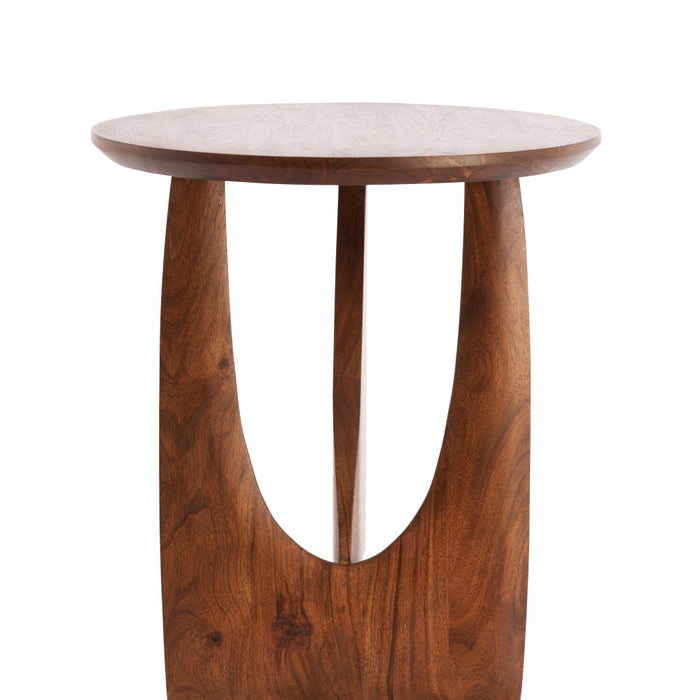 Light & Living - Bijzettafel DJAVANO - Ø45x50 cm - Bruin