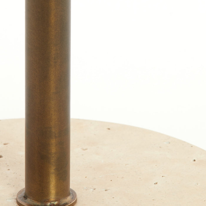 Light & Living - Bijzettafel CIVITA - Ø41x53 cm - Bruin