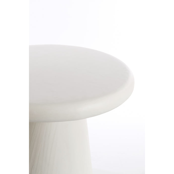 Light & Living - Salontafel KULONA - Ø60x45cm - Wit