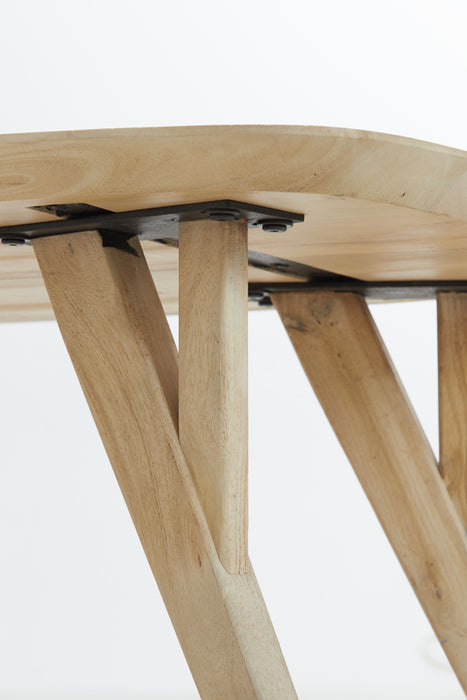 Light & Living - Salontafel QUENZA - 120x65x40cm - Bruin