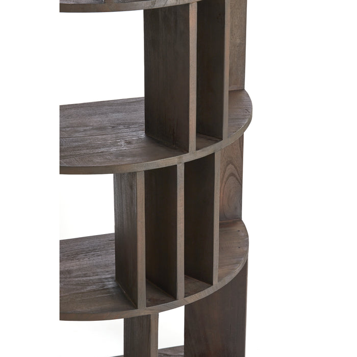 Light & Living - Kast LOUISA - 76x38x210cm - Bruin