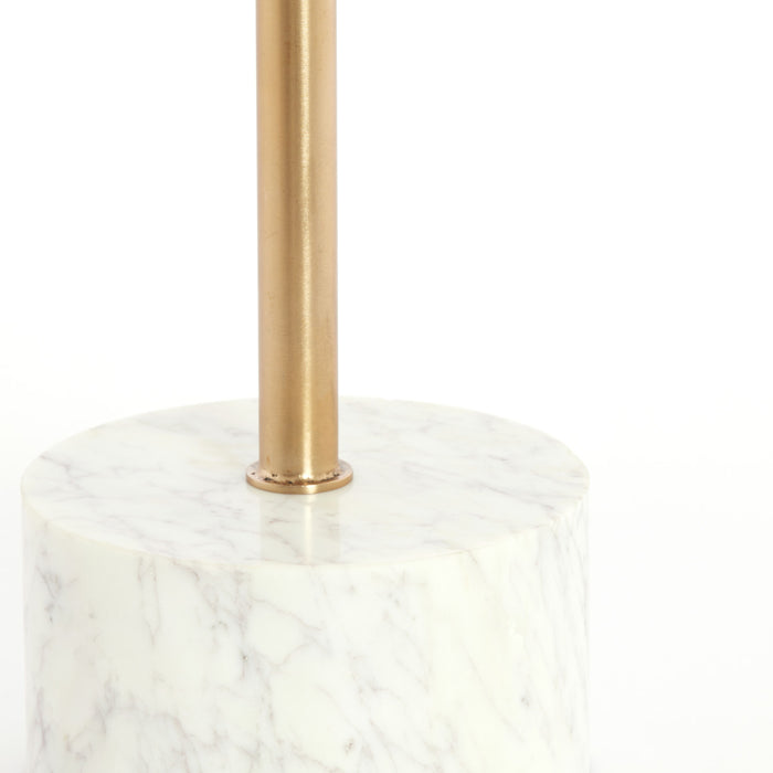 Light & Living - Bijzettafel CIVITA - Ø37x49 cm - Wit