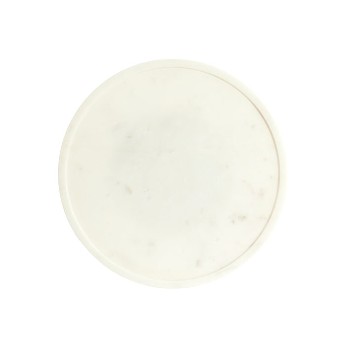 Light & Living - Bijzettafel CIVITA - Ø37x49 cm - Wit