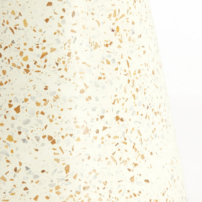 Light & Living - Bijzettafel SELLA - Ø32x47 cm - Wit