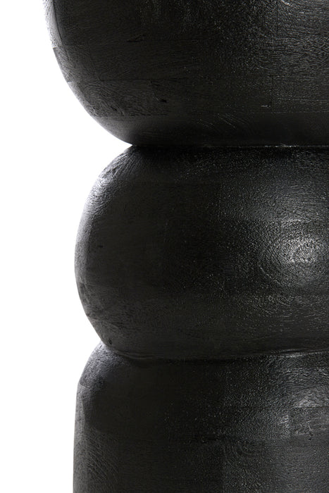 Light & Living - Bijzettafel AZALIO - Ø35x45cm - Zwart