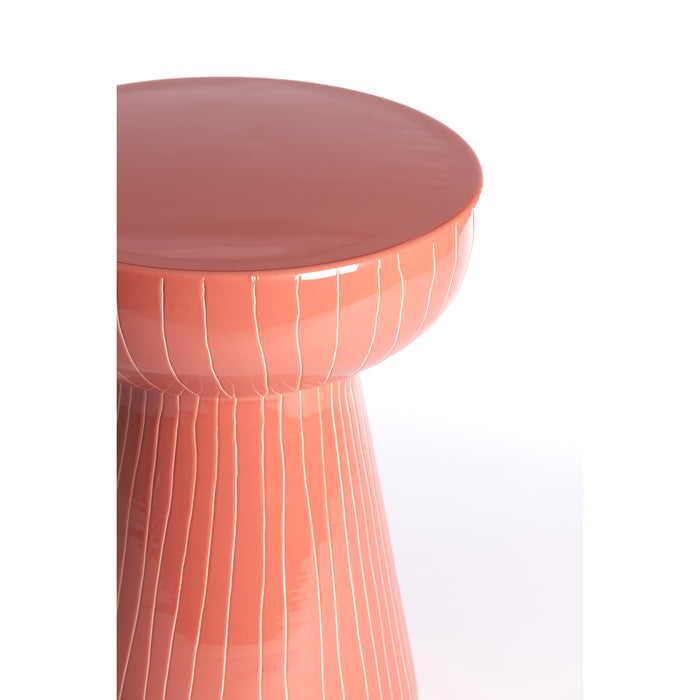 Light & Living - Bijzettafel NUNOA - Ø35x41cm - Rood