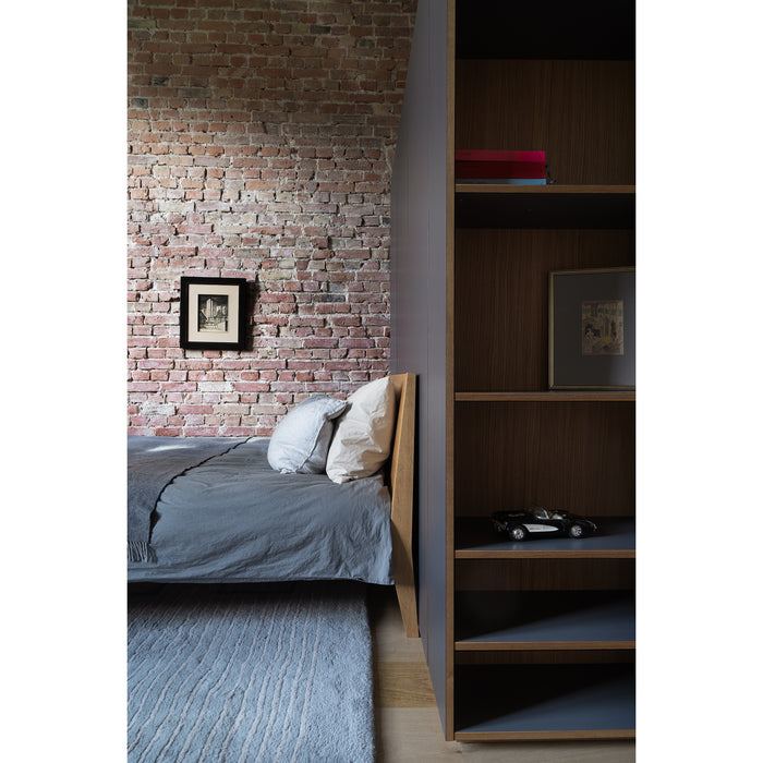 MINT Furniture TWEEPERSOONSBED, 216 × 169 × 88 cm, eiken