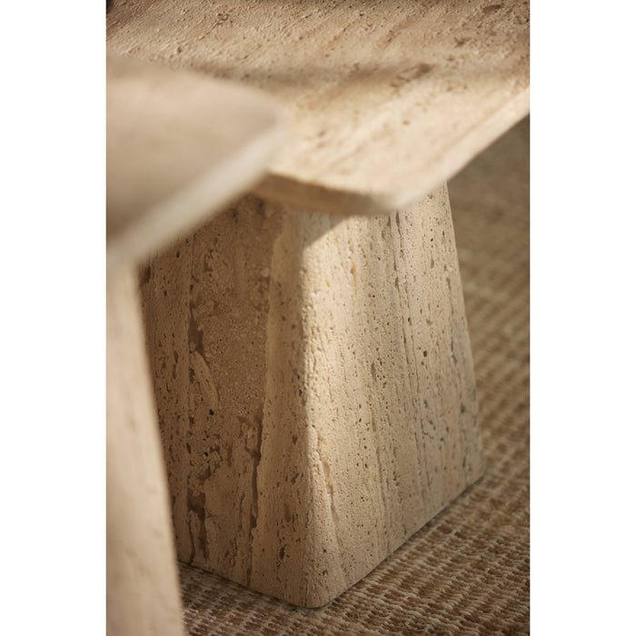 Light & Living - Bijzettafel KEPAMI - Ø45x42cm - Bruin