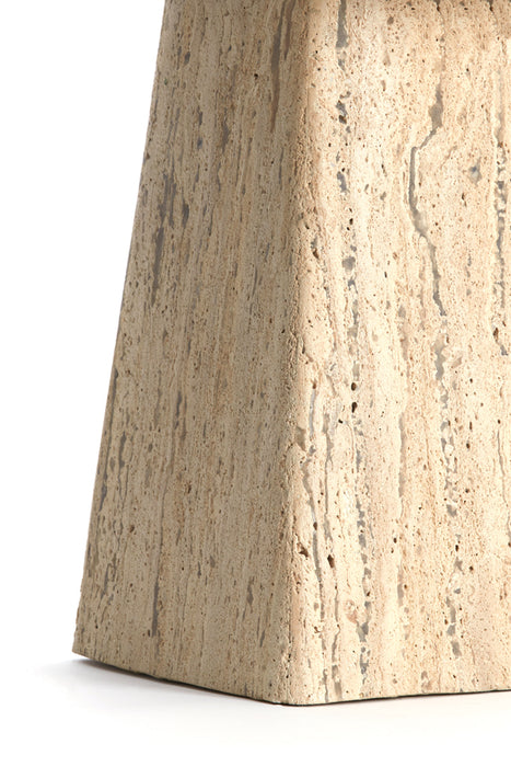 Light & Living - Bijzettafel KEPAMI - Ø45x42cm - Bruin