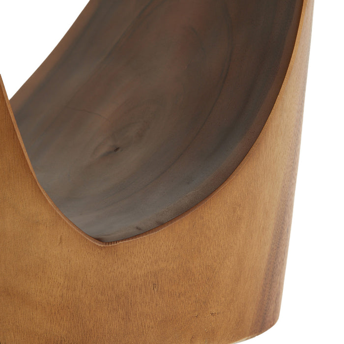 Light & Living - Bijzettafel MORRITO - Ø35x45 cm - Bruin