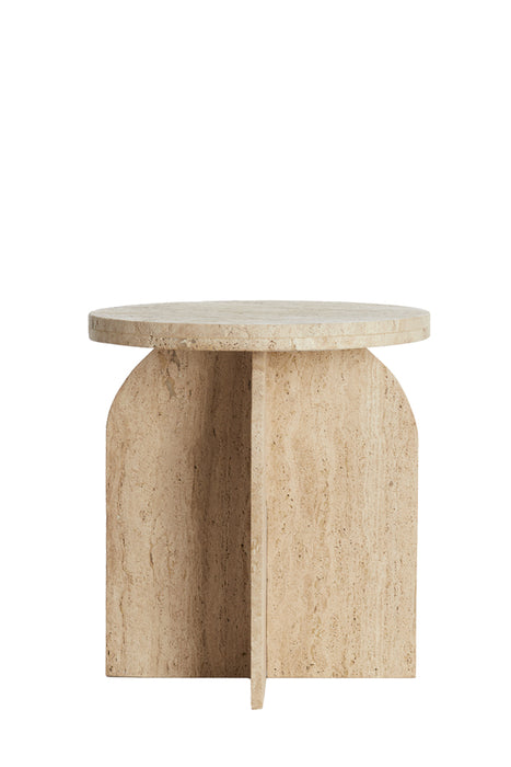 Light & Living - Bijzettafel OTINIA - Ø41x48cm - Bruin