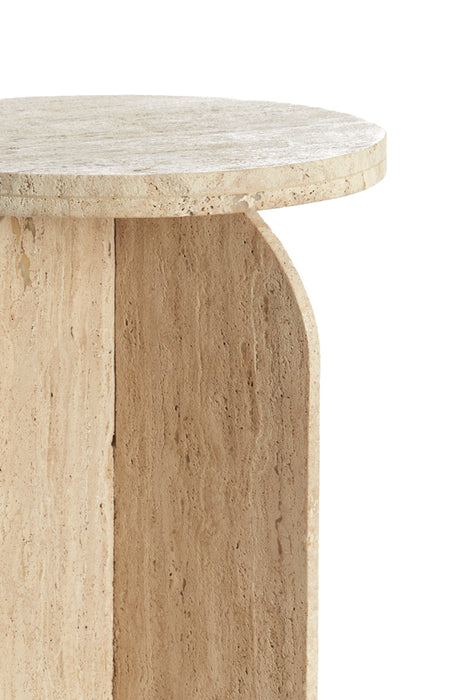 Light & Living - Bijzettafel OTINIA - Ø41x48cm - Bruin