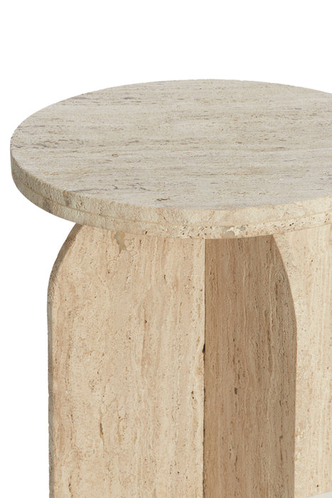 Light & Living - Bijzettafel OTINIA - Ø41x48cm - Bruin