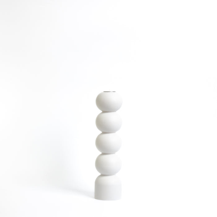 LEMON LILY Candleholder 3-in-1 high - White