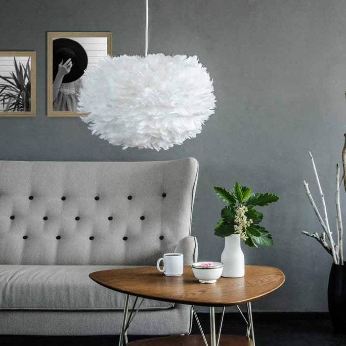 Umage Eos Medium hanglamp white - met koordset wit - Ø 45 cm