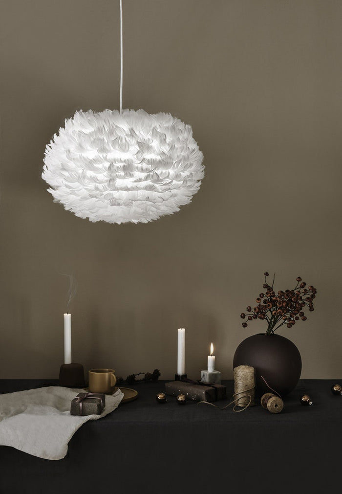 Umage Eos Medium hanglamp white - met koordset wit - Ø 45 cm