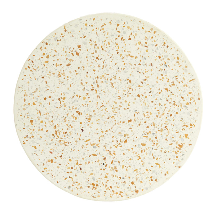 Light & Living - Bijzettafel MORAVIT - Ø32x54 cm - Wit