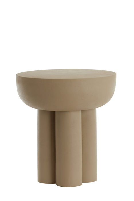 Light & Living - Bijzettafel MIKOLA - Ø46x50cm - Grijs