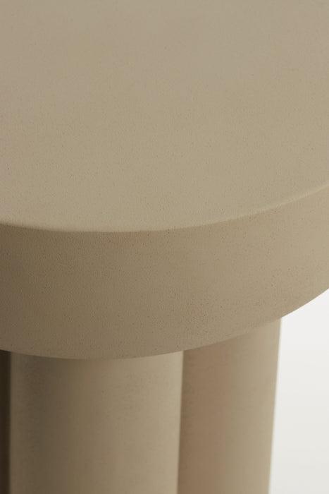 Light & Living - Bijzettafel MIKOLA - Ø46x50cm - Grijs