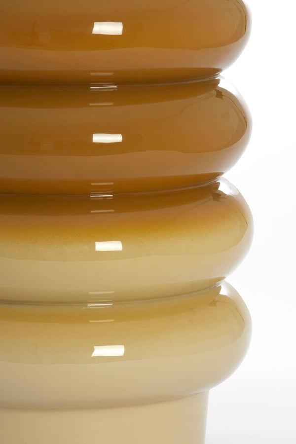 Light & Living - Bijzettafel MIROGI - Ø30x39cm - Geel