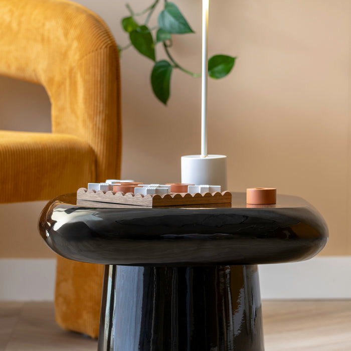 Leitmotiv - Bijzettafel Roca - Zwart