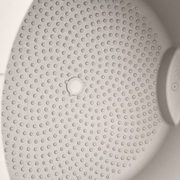 Elho June Split High 46 - Linnen wit - Ø 46 x H 53 cm - Binnen en Buiten - 100% gerecycled