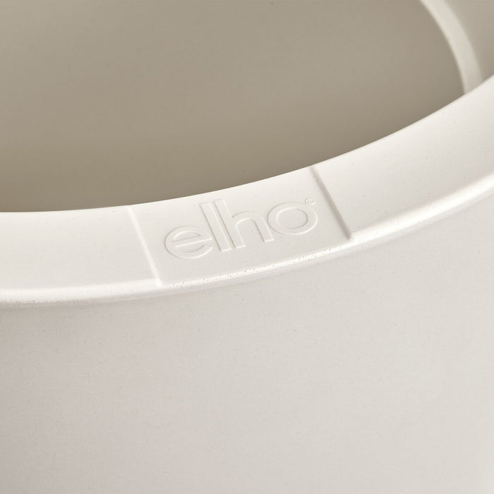Elho Amber Grail 47 - Linnen wit - Ø 47 x H 45 cm - Binnen en Buiten - 100% gerecycled