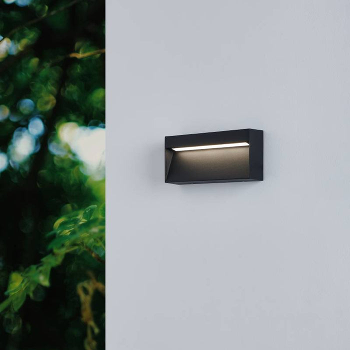 EGLO Maruggio Wandlamp - buitenverlichting - LED - Zwart