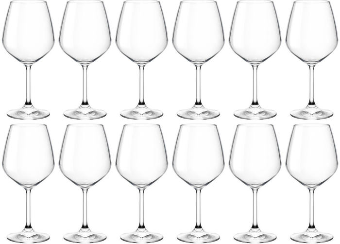 Bormioli Rocco Rode Wijnglazen Restaurant - 525 ml - 12 stuks