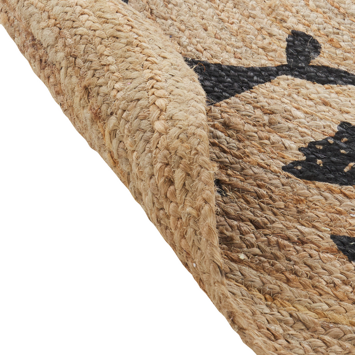 Beliani - EARTH - Vloerkleed - Beige - 120 cm - Jute