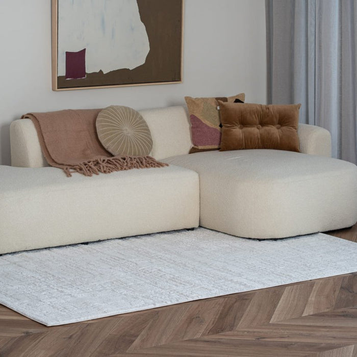 Interieur05 Scandinavisch vloerkleed Prent creme|wit - 140 x 200 cm