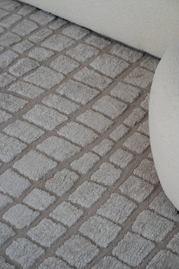 Interieur05 Scandinavisch vloerkleed Malin zand - 200 x 280 cm