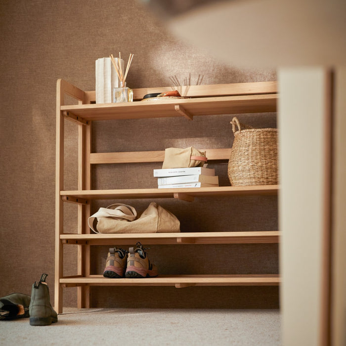 Tikamoon - Eikenhouten console 110x105 Esmée