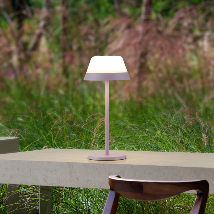 EGLO Meggiano Tafellamp - 32 cm - Lila|Wit