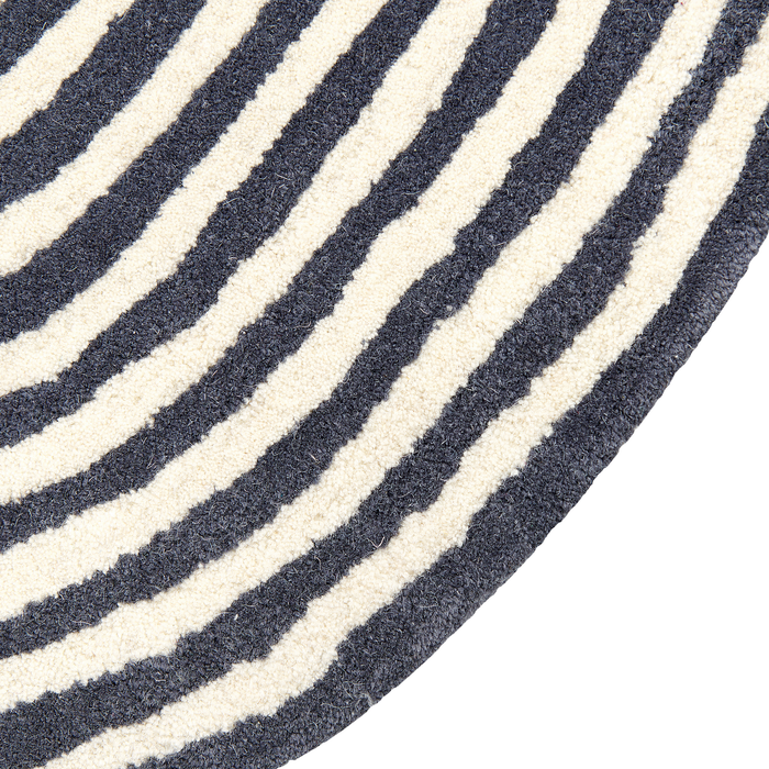 Beliani - KWETA - Vloerkleed - Gebroken wit - Wol