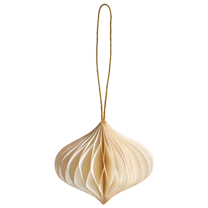 Beliani - STORA - Set van 20 kerstornamenten - Meerkleurig - Papier