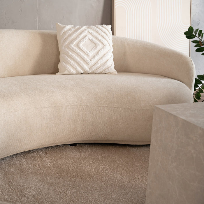 HOME DELUXE Loungeset - webstof - Beige