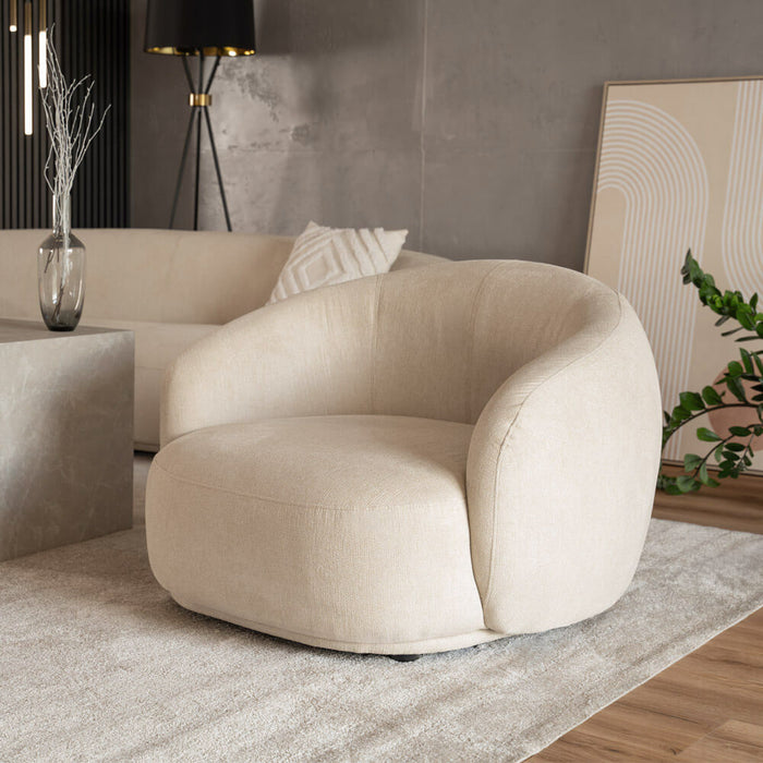 HOME DELUXE Loungeset - webstof - Beige