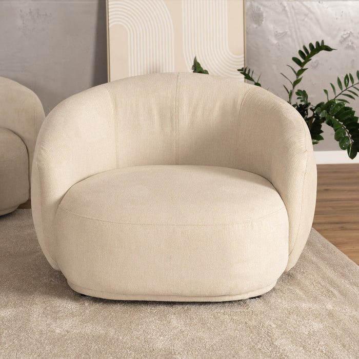 HOME DELUXE Loungeset - webstof - Beige