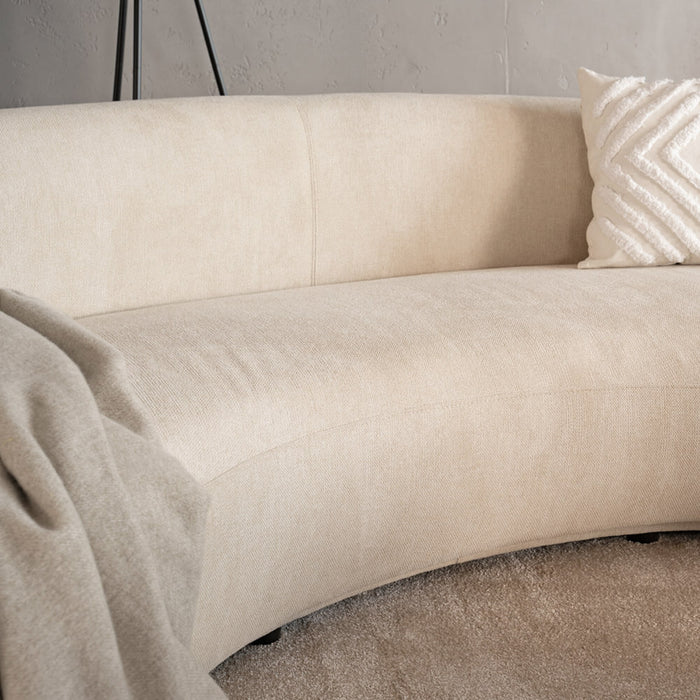 HOME DELUXE Loungeset - webstof - Beige