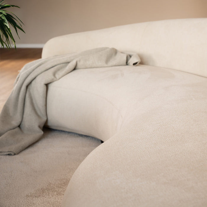 HOME DELUXE Loungeset - webstof - Beige