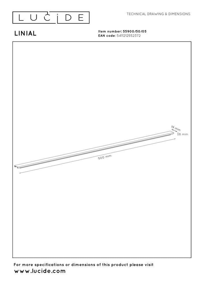 Lucide Premium LINIAL Railverlichting - Champagne kleur