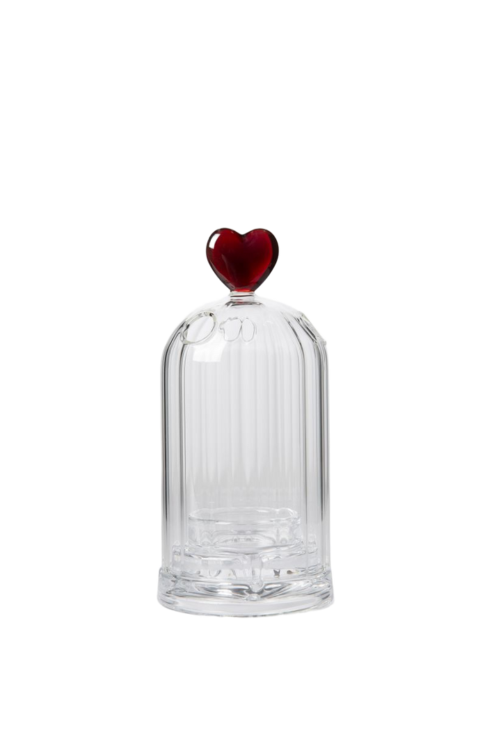 Sissy-Boy Glazen waxinelichthouder met hart