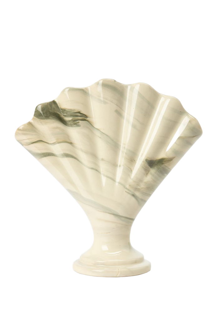 Sissy-Boy Witte schelp vaas