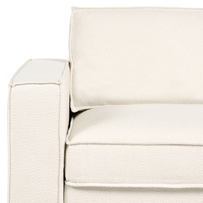 Beliani - KOLDING - Hoekbank - Lichtbeige - Linkszijdig - Bouclé