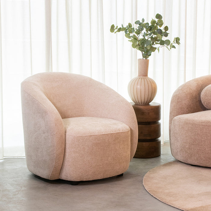 LABEL51 - Fauteuil Alby - Naturel Elite