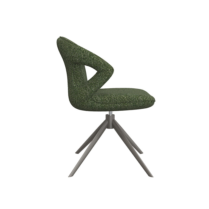 LABEL51 - Eetkamerstoel Zurich - Forest Royal Boucle - Forest Metal