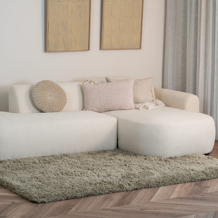 Hoogpolig vloerkleed Pilo groen polyester Interieur05 - 240 x 340 cm