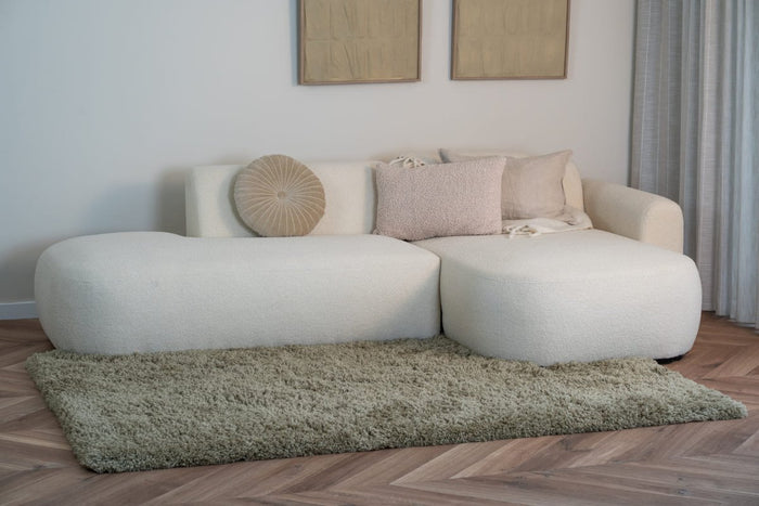 Hoogpolig vloerkleed Pilo groen polyester Interieur05 - 240 x 340 cm