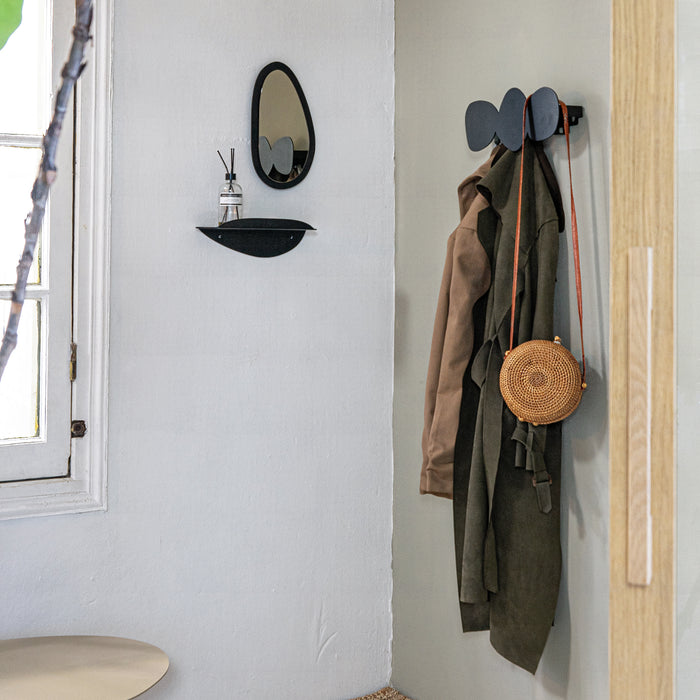 Spinder x Eva van de Ven kapstok Tumulo Small - Zwart - 3 haken